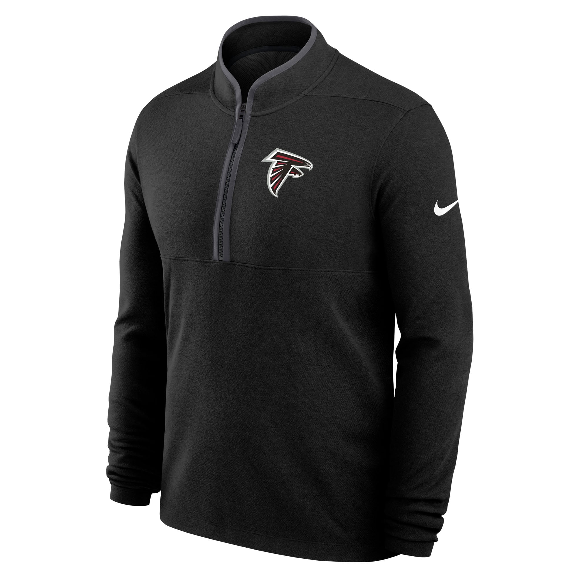 Men's Nike Black Atlanta Falcons Primetime Victory Dri-FIT Half-Zip Pullover